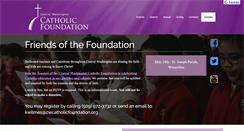 Desktop Screenshot of cwcatholicfoundation.org